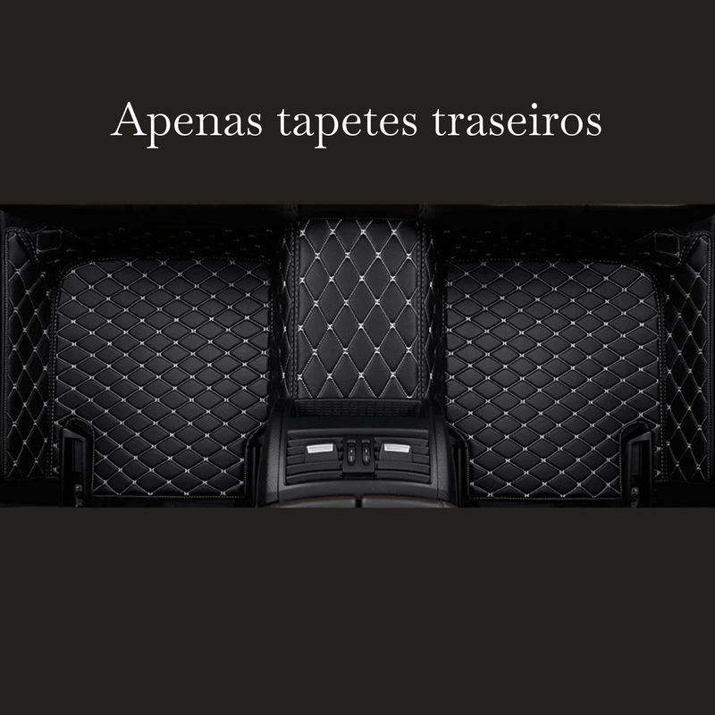 Kit de Tapetes Automotivos de Luxo e Conforto