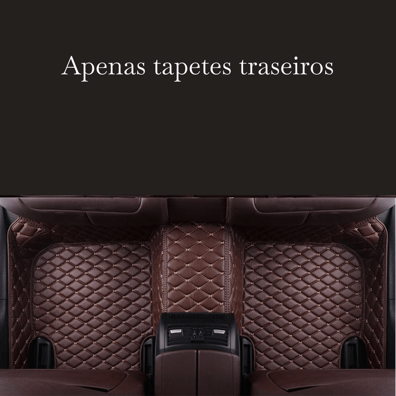 Kit de Tapetes Automotivos de Luxo e Conforto