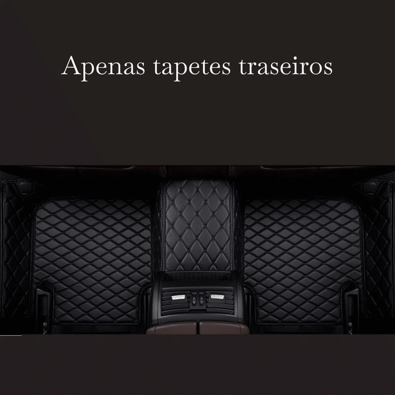 Kit de Tapetes Automotivos de Luxo e Conforto