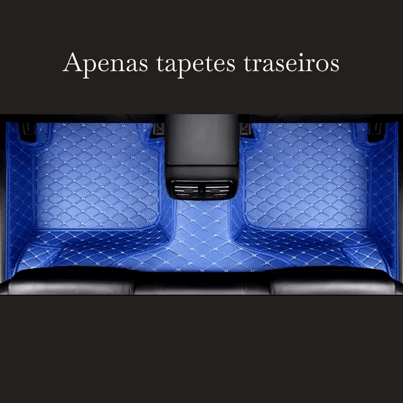 Kit de Tapetes Automotivos de Luxo e Conforto