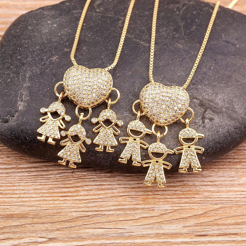 Colar Amor de Mãe Banhado a Ouro 18K